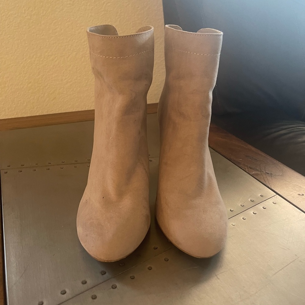 Taupe Booties - Picture 3 of 6